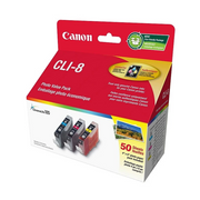 CLI-8 Colour Combo w/ 4x6 50 Sheet Pack SKU 0621B014 Canon