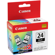 BCI-24 BK Twin Ink Value Pack Canon