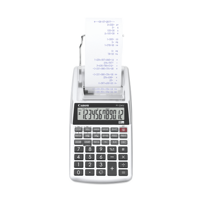 2203C002 Canon P1-DHV-3 Silver In-Hand Printing Calculator Canon