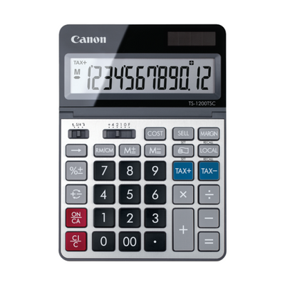 2468C004 Canon TS-1200TSC Silver/Black 12-Digit Display Canon
