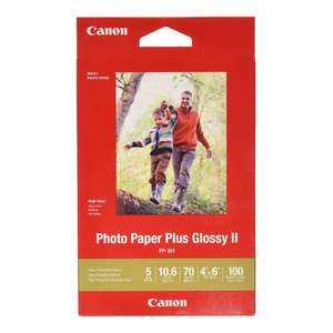 PP-301 4" x 6" Photo Paper Plus Glossy (100 sheets/pkg) Canon