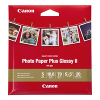 PP-301 5" x 5" Photo Paper Plus Glossy (20 sheets/pkg) Canon