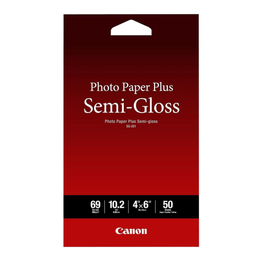 SG-201 4" x 6" Photo Paper Plus Semi-Gloss (50 sheets/pkg) Canon