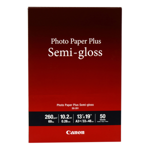 SG-201 13" x 19" (A3 ) Photo Paper Plus Semi-Gloss (50 sheets/pkg) Canon