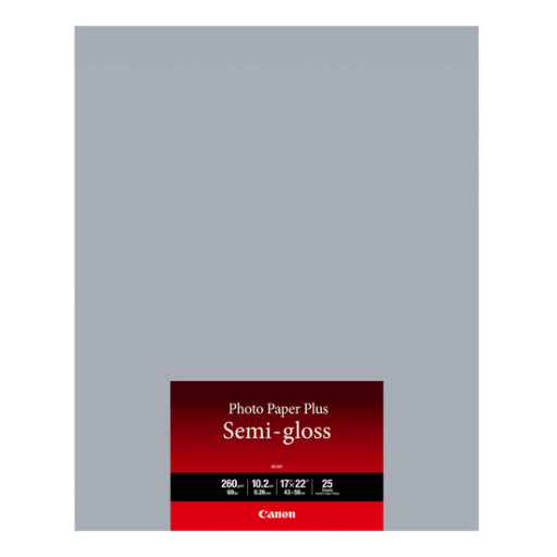 SG-201 17" x 22" Photo Paper Plus Semi-Gloss (25 sheets/pkg) Canon