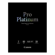 PT-101 8.5" x 11" Photo Paper Pro Platinum (20 sheets/pkg) Canon