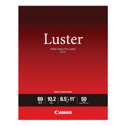 LU-101 8.5" X 11" Photo Paper Pro Luster (50 sheets/pkg) Canon