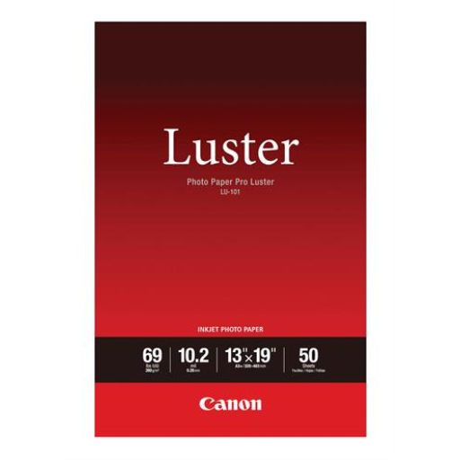 LU-101 13" X 19" (A3 ) Photo Paper Pro Luster (50 sheets/pkg) Canon