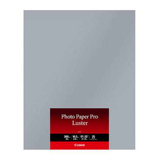 LU-101 17x22 Photo Paper Pro Luster (25 sheets/pkg) Canon