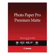 PM-101 8.5" x 11" Photo Paper Pro Premium Matte (50 sheets/pkg) Canon
