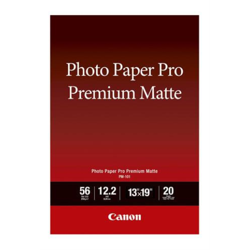 PM-101 13" x 19" (A3 ) Photo Paper Pro Premium Matte (20 sheets/pkg) Canon