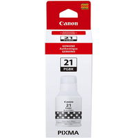 GI-21 Pigment Black Ink Bottle SKU 4526C001 Canon