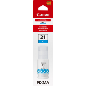 GI-21 Cyan Ink Bottle SKU 4537C001 Canon