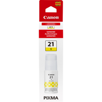 GI-21 Yellow Ink Bottle SKU 4539C001 Canon