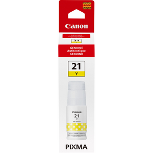 GI-21 Yellow Ink Bottle SKU 4539C001 Canon