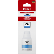 GI-26 Cyan Ink Bottle SKU 4421C001 Canon