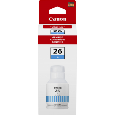 GI-26 Cyan Ink Bottle SKU 4421C001 Canon