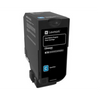 Lexmark CS720,CS/CX725 Cyan Return Program 3K Toner Cartridge Lexmark