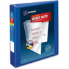 Avery View 1?" HD View Binder, Pacific Blue, Gap Free D-Ring, 400 sheet capacity (w/out consumer packaging) Avery