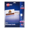 5371 PERFORATED BUSINESS CARDS, WHITE, 2" X 3 1/2", 25 SHEET Avery