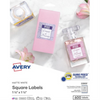 22805 PRINTTOTHEEDGE SQUARE LABELS 1 1/2" X 1 1/2", 25 SH Avery