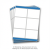 8168 WHITE, TRUEBLOCK, 5" X 3 1/2", PERMANENT,   25 SHEETS/E Avery