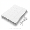 Avery Laser/Inkjet White Round Printable Tags w Strings, 2" Diam, 10 sheets/env, 120 tags/env Avery