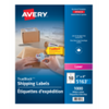 5163 WHITE, TRUEBLOCK, 4" X 2", PERMANENT,  100 SHEETS/BOX, Avery