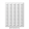 Avery Hand Apply Plain 58 Khz AM Labels, 44.6 mm x 10.15 mm, 108 labels/sheet, 540 labels/box Avery