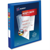 Avery View 1" HD View Binder, Pacific Blue, Gap Free D-Ring, 275 sheet capacity Avery