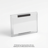 Avery Laser/Inkjet Magnetic Style 3" x 4" Name Badge Kit (Inserts, Holders), 24/box Avery