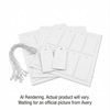 Avery Laser/Inkjet White Rectangle Printable Tags w Strings, 2" x 3?", 10 sheets/env, 80 tags/env Avery