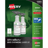 Avery Laser Ultraduty Industrial Labels 3?" x 5", Permanent, White, 50 sheets/box, 200 labels/box Avery