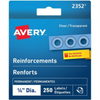 Avery Reinforcements Roll Format Permanent Clear Tear Avery