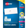 5960 WHITE, EASY PEEL, 2 5/8" X 1", PERMANENT,  250 SHEETS/B Avery