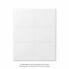 Avery Laser Waterproof Labels, 3?" x 4", Permanent, White, 10 sheets/env, 60 labels/env Avery