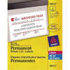 6573 I.D. LABELS, 8 1/8" X 5", PERMANENT, 15 SHEETS/ENV., 30 Avery