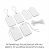 Avery Laser/Inkjet White Printable Tags w Strings, 2" x 1?", 10 sheets/env, 180 tags/env Avery