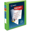 Avery View 1?" HD View Binder, Chartreuse, Gap Free D-Ring, 400 sheet capacity Avery