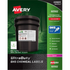 Avery Laser Ultraduty Industrial Labels 4?" x 7?", Permanent, White, 50 sheets/box, 100 labels/box Avery