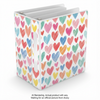 Avery Non-View 1" Durable Non-View Fashion Binder, Hearts, Round Rings Avery