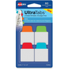 74763 AVERY ULTRATABS MINI 1? X 1-1/2? PRIMARY COLORS, RED, Avery