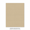 Avery Laser/Inkjet Hemp Lid Seal Labels, 1?" x 4", Permanent, 10 sheets/env, 90 labels/env Avery