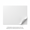 Avery Laser White Printable Vinyl, 8" x 10?", Removable, 8 sheets/env, 8 labels/env Avery