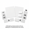 Avery Laser/Inkjet Magnetic Style 3" x 4" Name Badge Kit (Inserts, Holders), 12/box Avery