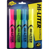 83564 HILITER DESK STYLE, 4 PACK, ASSORTED FLUORESCENT ? YE Avery