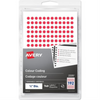 Avery Hand-write Colour Coding Labels ?" Round, Removable, Red, 768/pkg Avery