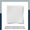 Avery Hand Apply Plain Non-Adhesive 8.2 MHz RF Labels, 1.65" x 1.67", 500 labels/roll, 1 roll/pkg Avery