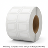 Avery Hand Apply Plain 8.2 MHz RF Labels, 1.34" x 1.54", 500 labels/roll, 4 rolls/pkg Avery