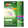 5266 FILING LABELS, TRUEBLOCK, 37/16" X 2/3", PERMANENT, AS Avery